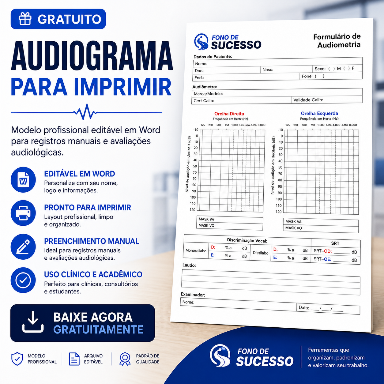 audiograma para imprimir