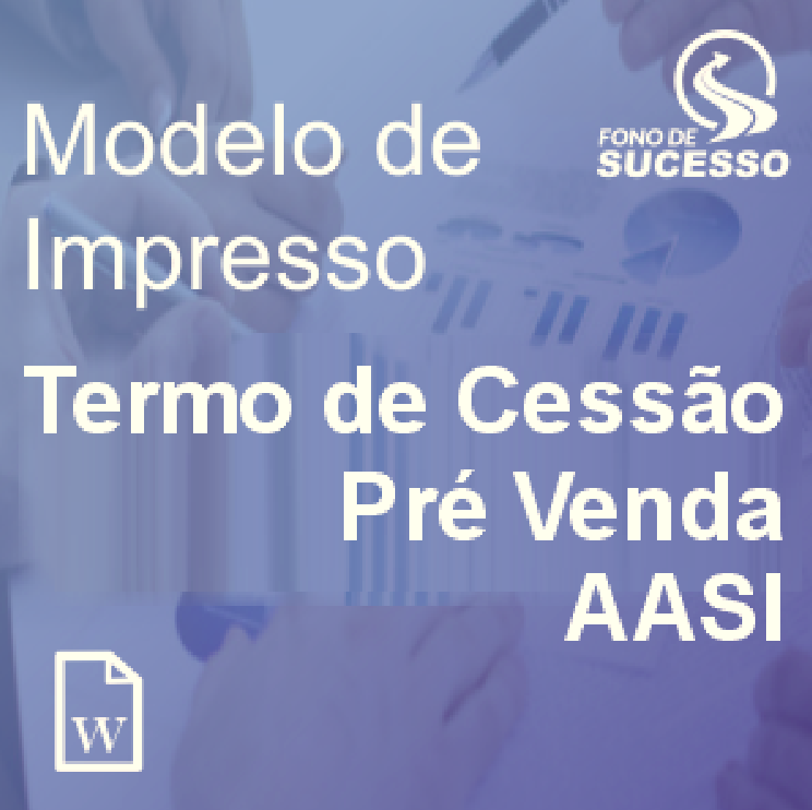 Modelo de Termo de Cessão Pré-Venda AASI