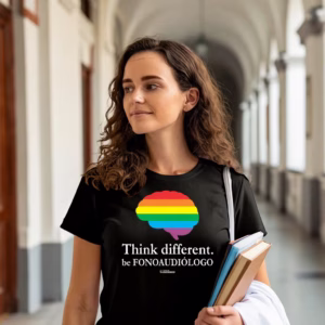 Camiseta personalizada para fonoaudiólogos ótima para presente, brinde, amigo secreto