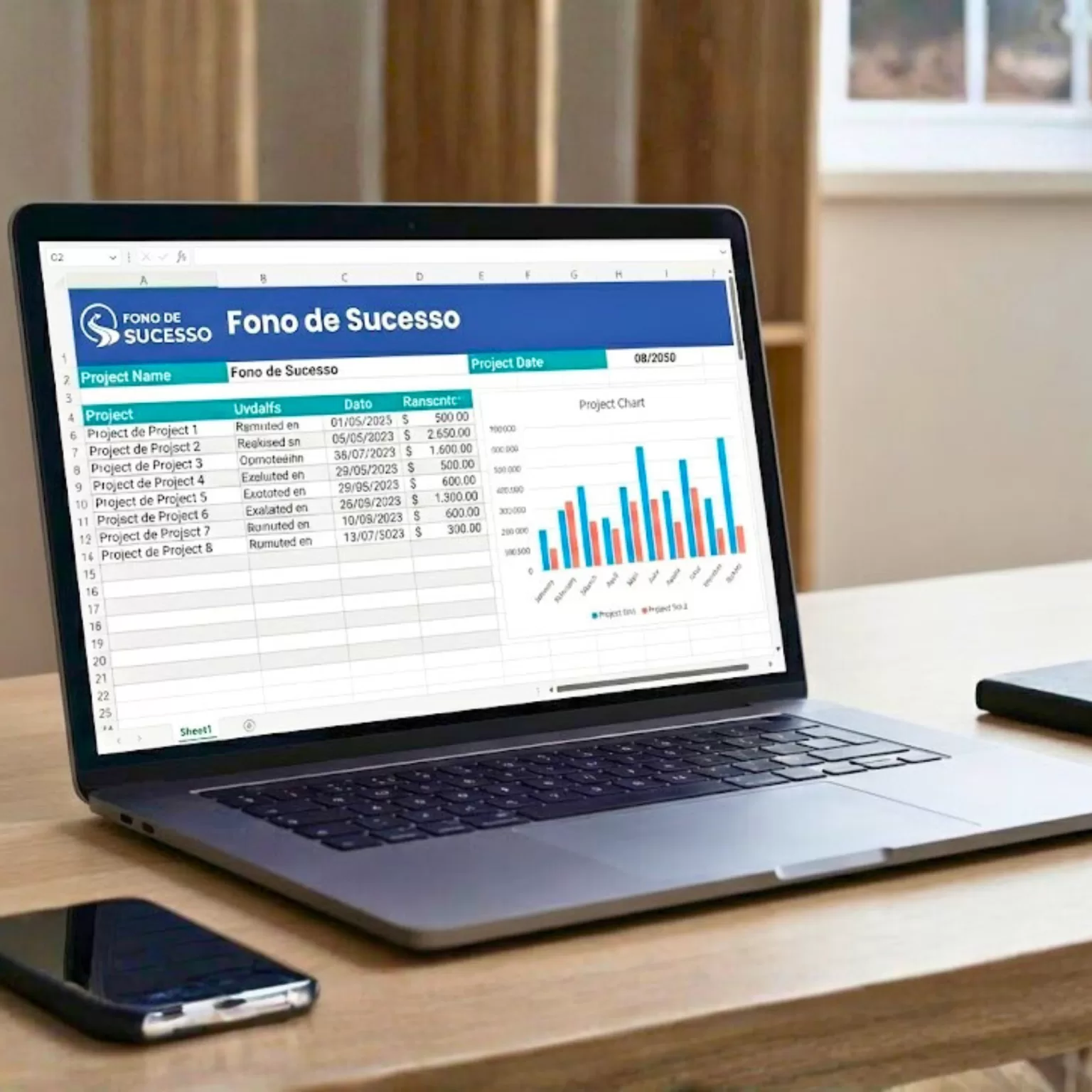 Planilhas de Controle e Gestão para fonoaudiólogos